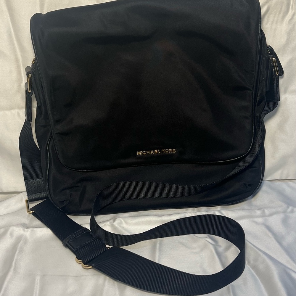 Michael Kors Black Messenger Bag